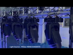 মেগাপয়েন্ট রোব 480WLL হাই পাওয়ার মুভিং হেড লাইট 7500K 8500K আর্টনেট এসএসিএন সামঞ্জস্যপূর্ণ