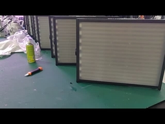 400W LED উচ্চ CRI 95 স্টুডিও প্যানেল লাইট 120° কোণ সামঞ্জস্যযোগ্য তাপমাত্রা, DMX / RDM নিয়ন্ত্রণ