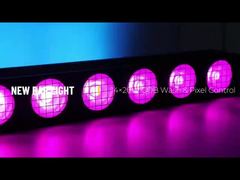 14×20W COB ওয়াশ পিক্সেল বার লাইট বেস সহ