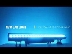 24*12LED এলইডি ওয়াল ওয়াশার পিএফসি জলরোধী আউটডোর সম্মুখভাগের আলো