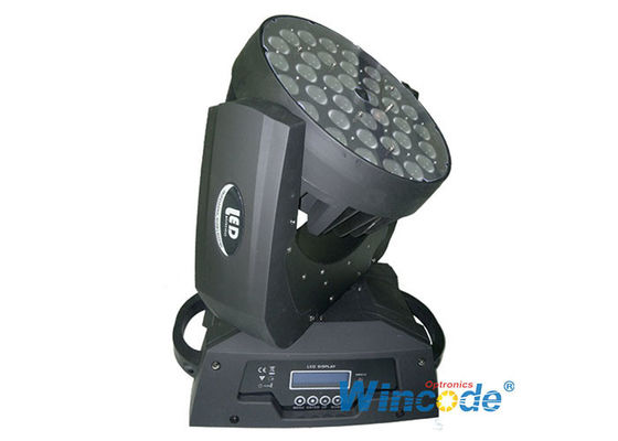 ভালো দাম LED RGB স্টেজ লাইটিং RGBWA + UV 6 ইন 1, LED মুভিং হেড জুম লাইট 36pcs 18 ওয়াট অনলাইন