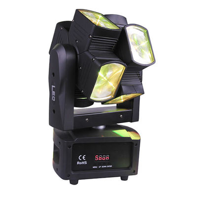 ভালো দাম মিউজিক ডান্স ডাবল হুইল ঘূর্ণন 10W LED মঞ্চ আলো বিনোদন পার্টি জন্য অনলাইন