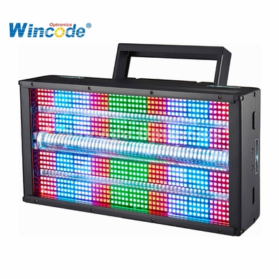 ভালো দাম 1000W IP65 ওয়াটারপ্রুফ LED স্ট্রোব লাইট শীতল সাদা + আরজিবি DMX512 অনলাইন