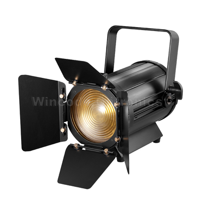 ভালো দাম 200W RGBW LED ফ্রেসনেল স্পটলাইট, 50K ঘন্টা জীবনকাল, DMX নিয়ন্ত্রণ অনলাইন