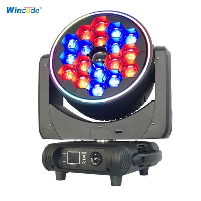 ভালো দাম K15 19x40W RGBW 4in1 LED Moving Head Light with 540° Pan Movement and Bee Eye Effects for Stage Lighting অনলাইন