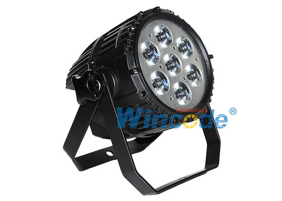 ভালো দাম বহিরঙ্গন বাণিজ্যিক বহিরঙ্গন আলো 7 X 10W, LED স্টেজ ওয়াশ আলো RGBW 4 ইন 1 অনলাইন