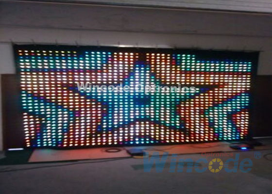 ভালো দাম RGB Tri Color P5 LED পর্দা দেওয়াল 7 Chs, ফাইবার অপটিক পর্দা ডান্স হলের জন্য অনলাইন
