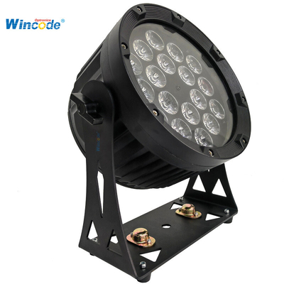 ভালো দাম আইপি 65 ওয়াটারপ্রুফ এলইডি পার আপ লাইট 180W আরজিবিডাব্লুএ + ইউভি 6-ইন -1 ডিএমএক্স -51২ / আরডিএম 16 বিট পিডব্লিউএম 1000Hz অনলাইন