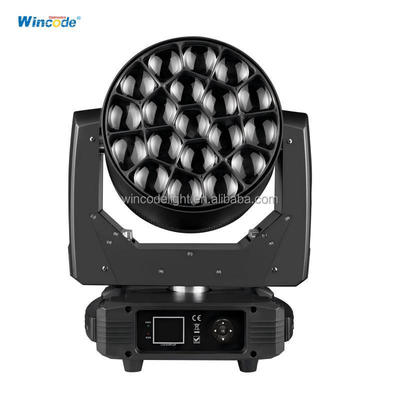 ভালো দাম 19*15W LED RGBW 4 in 1 Beam Moving Head Light with 50000 Hours Lifespan for Night Club and Wedding অনলাইন