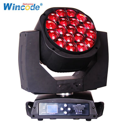 ভালো দাম Big Bee Eye LED Moving Head Light with 19*15W RGBW High Brightness 540° Pan and 210° Tilt Movement for DJ Disco Party অনলাইন