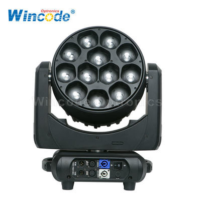 ভালো দাম 12×40W LED RGBW 4in1 Pixel Control Moving Head Light with 540° Pan and 270° Tilt for Stage and Event Lighting অনলাইন